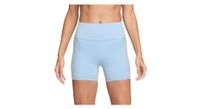 pantalones cortos de running nike dri fit swift high rise 4in azules para mujer
