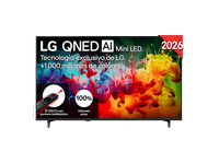 tv qned mini led 55 - lg 55qned72b6b uhd 4k procesador inteligente r7 ai processor 4k gen9 smart tv dvb-t2 h265 negro
