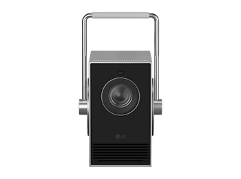 Proyector - LG PU600U, 3840 x 2160 píxeles, 20000 h, UHD 4K, Compacto y Minimalista, Altavoz Integrado, Plata/Negro