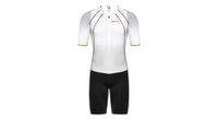 traje de  p triatlon  p spiuk larga distancia max manga corta blanco