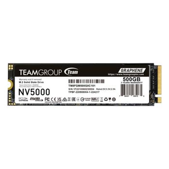 Disco Duro Team Group NV5000 500 GB M.2 SSD PCIe 4.0 4500 MB/s lectura