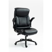 silla activejet yk7406-1 bk acolchada reposabrazos y apoyo lumbar ergonomico
