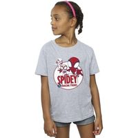 marvel camiseta spidey and his amazing friends para nina