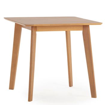 Mesa de comerdor 80x80 cm color roble