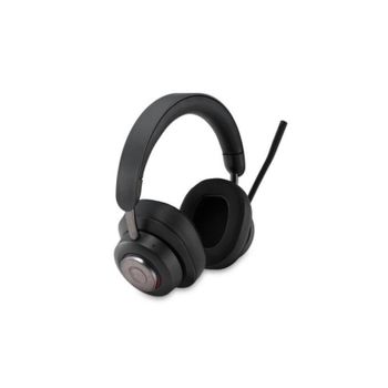 Auricular Bluetooth Kensington H3000 Cancelación Ruido IA, 60h, USB-C, Gaming, Negro