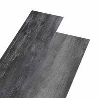 tableros de suelo gris brillante 502 m 36 uds pvc vidaxl