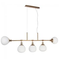 lampara de techo erich 5 luces