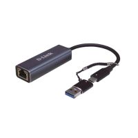 adaptador usb-c a 25g ethernet d-link dub-2315 alambrico negro