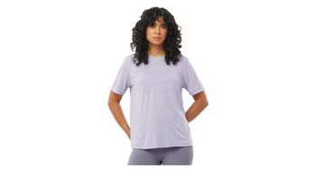 Salomon shkout core maillot de manga corta azul mujer
