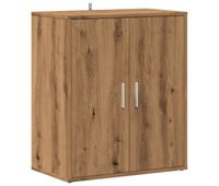 vidaxl mueble zapatero madera ingenieria roble artisan 60x35x70 cm