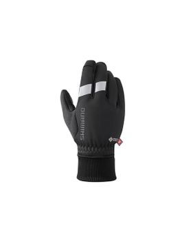 Guantes de Ciclismo Shimano Windstopper Primaloft Hombre Negro