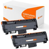 pccom essential toner compatible con samsung mlt-d116lmlt-d116s negro pack 2
