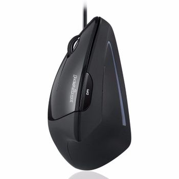 Ratón Perixx PERIMICE-513 L USB 1600 DPI Negro Vertical 6 Botones Zurdo