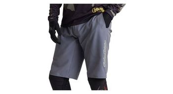 Pantalon corto troy lee designs flowline superlyte gris