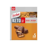slimfast advanced keto fuel bar nutty caramel