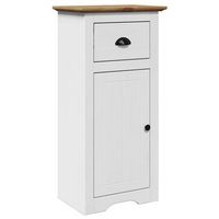 mueble de bano bodo blanco y marron 44x30x90 cm vidaxl