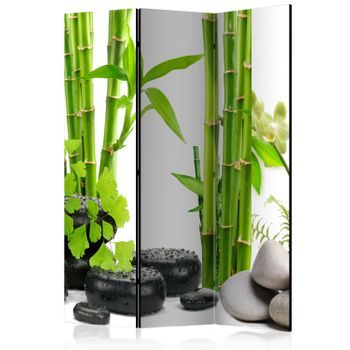 Biombo - Bamboos And Stones (135x172 Cm)