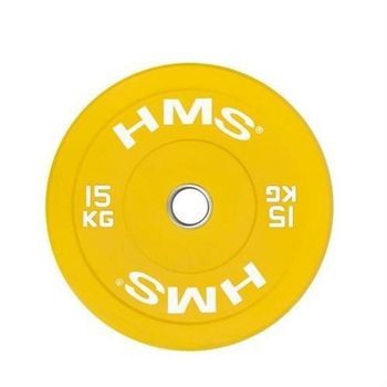 Parachoques Olímpico 15 Kg Amarillo Hms Cbr15