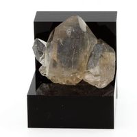 cuarzo ahumado - piedra natural de brasil chamonix - cristal con inclusiones de rutina 2808 cts - certificado de autenticidad incluido  52 x 50 x