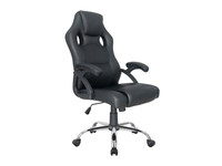 silla de oficina ergonomica equip color negro recubrimiento pu de alta calidad diserro 651016