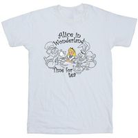 disney camiseta alice in wonderland time for tea para nina