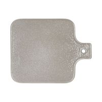 plato de servir de gres beige