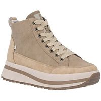 rieker zapatillas altas w387160beige para mujer