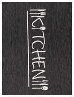 alfombra de cocina cuisinea antracita 60x100 cm