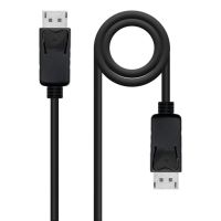cable displayport nanocable 10152700 05m 4k 144hz ccs triple apantallamiento negro