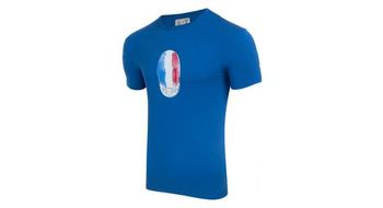 Lebram  amp  sport epoque poupou camiseta de manga corta victoria azul   azul
