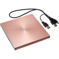 asus sdrw-08u5s-u grabadora dvd slim externa rosa