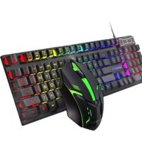 teclado  raton con cable forev fv-q305s pc informatica   nuevo envio gratis 24h