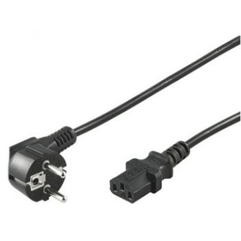 Goobay Cable de Alimentación para CPU CEE7/C13 5m Negro