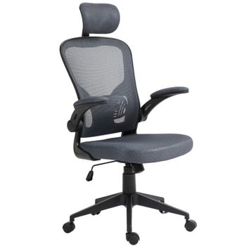 Owlotech Berkeley Silla Escritorio Ergonómica Gris
