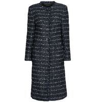 karl lagerfeld abrigo boucle long jacket para mujer