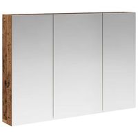 armario con espejo de bano  mueble de bano madera vieja 100 x 145 x 70 cm