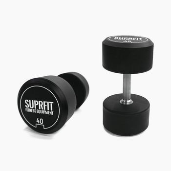 Mancuernas Cpu Suprfit 40 Kg (par), Negro