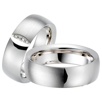 Alianzas oro blanco 7mm