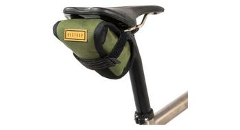 Bolsa de herramientas restrap 0 6l bolsa de sillin verde oliva
