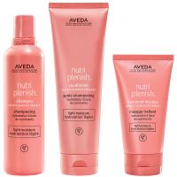aveda nutriplenish light moisture shampoo  conditioner with mask bundle