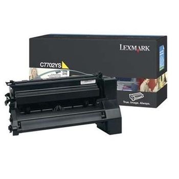 Lexmark C7702YS Original Yellow Toner Cartridge
