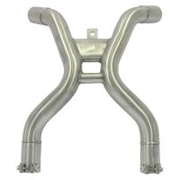 caja de expansion del tubo de escape moto guzzi v 11 inox