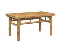 mesa de centro tabu para exterior bambu 35x70x40 cm