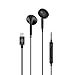 Celly UP1300TYPECBK auricular y casco Auriculares Alámbrico Dentro de oído Llamadas/Música USB Tipo C Negro