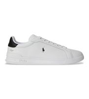 polo ralph lauren para hombre 809p13083001 zapatillas heritage court ii de piel blanco 41 plano cordones casual