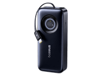 powerbank - baseus enercore retractil 20000mah 67 w carga rapida monitoreo de carga negro