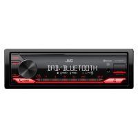 receptor multimedia jvc kd-x282dbt 1 din bluetooth dab 4x50w usb aux panel extraible