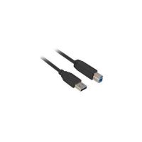 cable usb sharkoon 1 m usb 32 gen 1 usb-a a usb-b negro