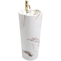 lavabo de pie rea blanka marbre