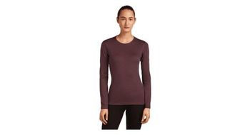 Camiseta interior mujer icebreaker merino 200 oasis marron